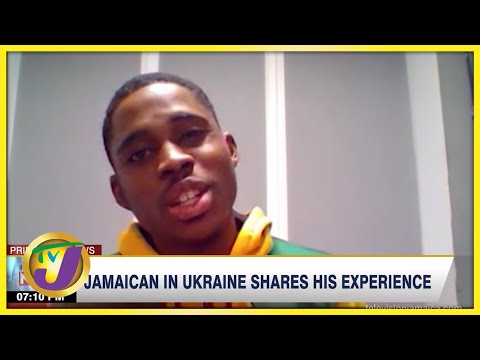 A Jamaican in Ukraine Shares his Experience | TVJ News