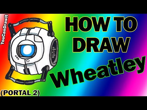 How To Draw Wheatley from Portal 2 ✎ YouCanDrawIt ツ 1080p HD