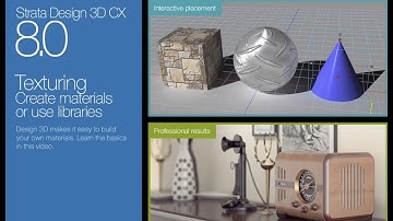 Strata Design 3D CX 8  Fundamentals: Texturing