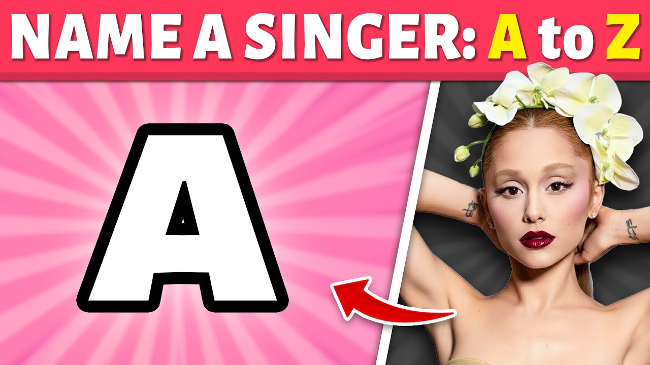 НАЗВАЙТЕ ПЕВЦА: ОТ А ДО Я 🔤 | ВИКТОРИНА ПО ПЕСЕННЫМ АССОЦИАЦИЯМ 🔥 Музыкальная викторина 2025