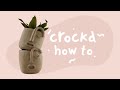 Make a face planter with crockd