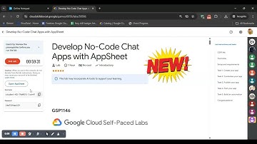 Develop No-Code Chat Apps with AppSheet || #GSP1146 || #2025 Solution