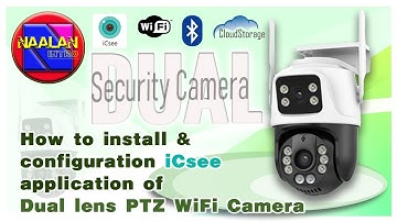 Dual Lens PTZ WiFi Camera Unboxing, Setup & iCSee App Configuration/ වයර් ඇදීමක් නොමැත/පහසු සවිකිරීම