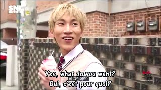 BTOB eunkwang SNL Korea ENG SUB kpop funny 비투비 은광 SNL 코리아