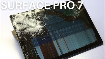 Broken Surface Pro 7 Screen Replacement | Fix Surface Pro 7 Cracked Screen | Surface Restoration