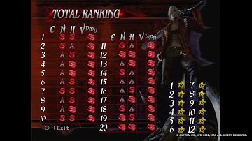 Devil May Cry 3 HD Mission 20 DMD SS Rank - Final Vergil