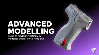 How to Model Inside With Plasticity | Futuristic Hand Grip