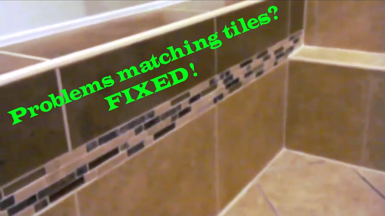 How to solve problems matching tiles. - YouTube