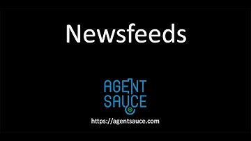 Agent Sauce Real Estate CRM RSS Feed Integration