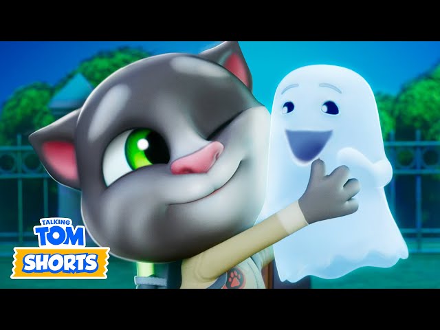 A Spooky New Friend & More 👻😳 Talking Tom Shorts (S3 Episode 3) class=