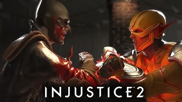 Injustice 2 - Joker Vs Reverse Flash - All Intro Outro, Clash Dialogues, Super Moves [1080p]