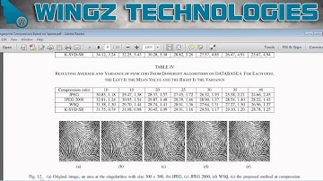 IEEE 2014 Fingerprint Compression Based on Sparse Representation