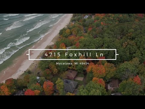 4715 Fox Hill Lane, Macatawa, MI home video tour