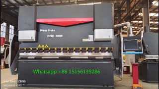 4+1 axis hydraulic bending machine HPB-200T3200mm with Delem DA66T controller