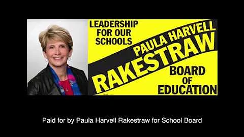 Paula Rakestraw for Board of Education Sept 2018