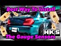 HKS Oil Cooler | Oil Pressure and Oil Temp Sensors install On A Subaru Impreza WRX STi EJ20/EJ25