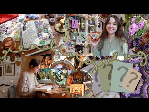 READING VLOG | tbr jar controls my reads for a week, journaling + book shopping📖