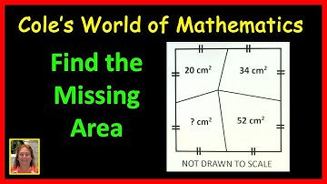 How to Find the Area of an Unknown Section of a Square | Unique Geometry Problem