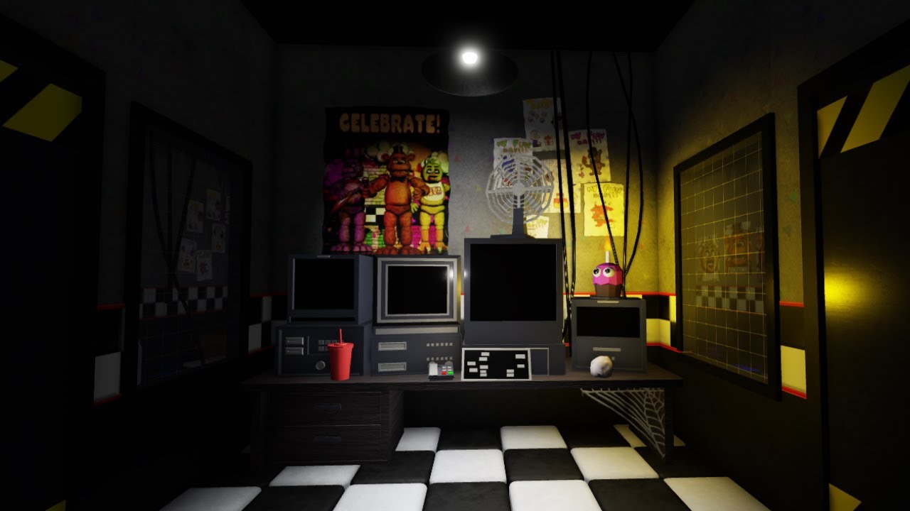 Is this map from the official FNAF board the official FNAF one map