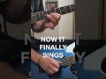 Just notes… until I knew how to make them sing