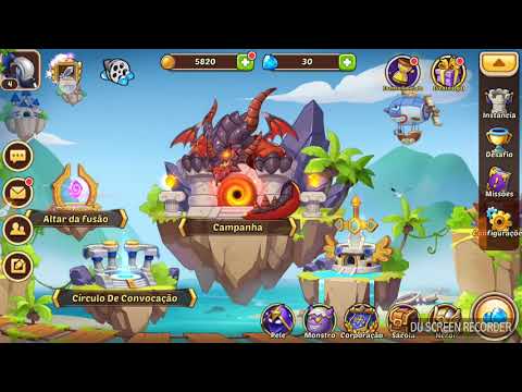 Jogando IDLEHEROES
