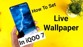 iQOO 7 How to set live Wallpaper easily but not on lockscreen screenshot 1