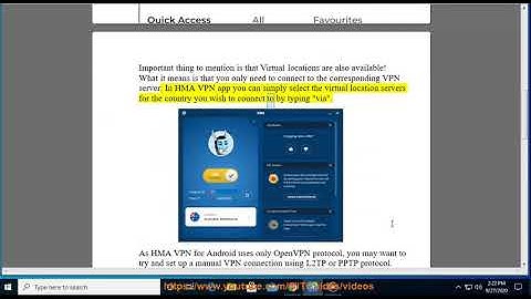 Fix HMA VPN Android App Speed error (Speed up HMA VPN Android App)