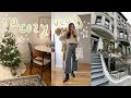 cozy nyc weekend vlog: holiday decorating + thrifting in brooklyn