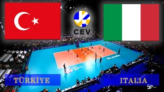 Re-Edited TÜRKİYE - ITALIA  CEV Women's European Volleyball Championship Highlights