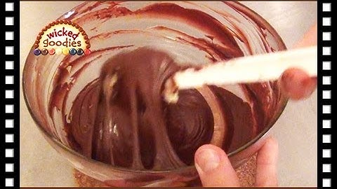 How to Make Modeling Chocolate Recipe by Wicked Goodies