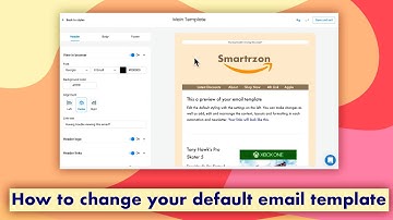 How to change your default email template on SmartrMail