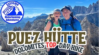 DON'T VISIT the DOLOMITES without hiking to PUEZ HUT