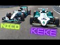 Mercedes f1 2016 nico roseberg vs williams f1 1982 keke rosberg  monaco gp