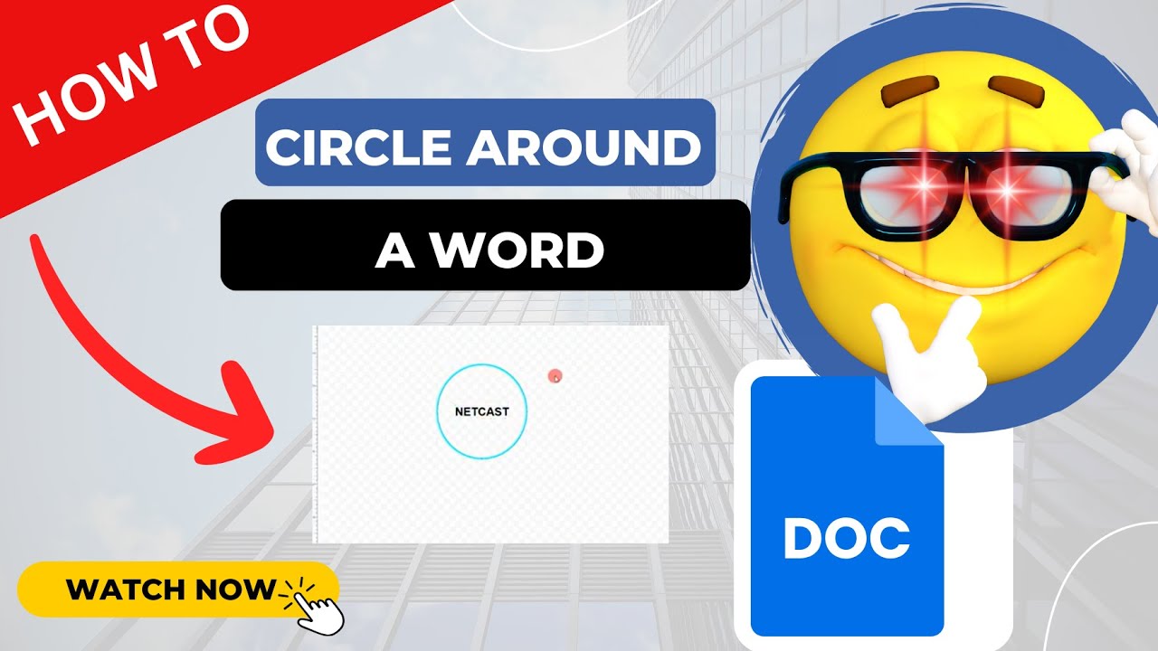 How To Add Circle Around A Word In Google Docs YouTube How To Add Circle Around A Word In Google Docs YouTube