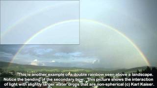 The Physics of Rainbows and Computer Simulations