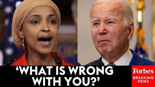 JUST IN: Ilhan Omar Castigates Biden, Democrats, While Calling For Gaza Ceasefire