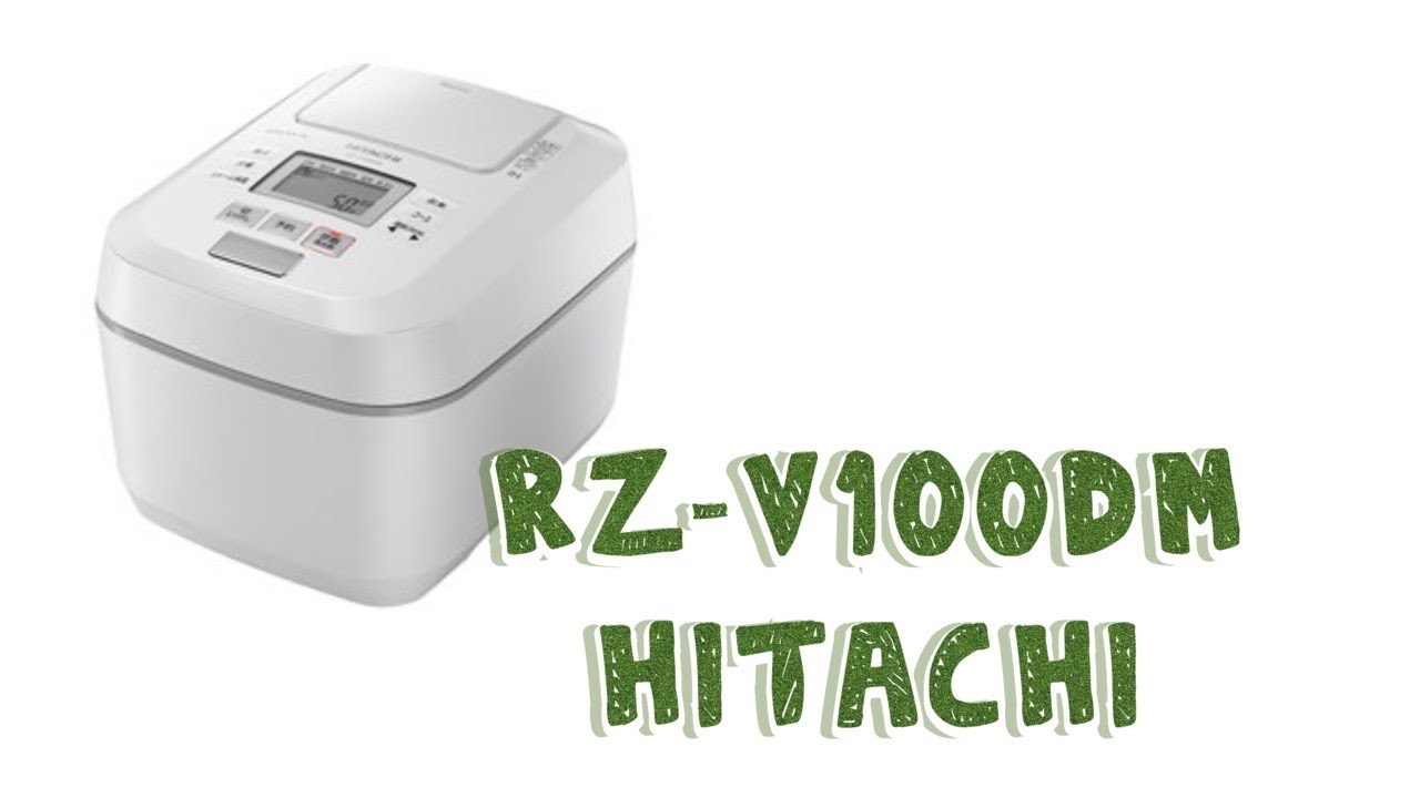HITACHI 炊飯器 RZ-V100DM 日立 圧力スチームIH炊飯器 ふっくら御膳 