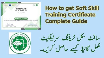 How to get Soft Skill Training Certificate Complete Guide