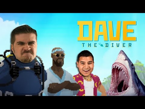 Dave The Diver – Sushi Hunting while ATTACKED by SHARK!!