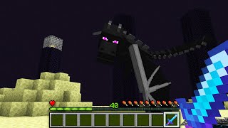 Can I Kill The Ender Dragon on 1 Heart?