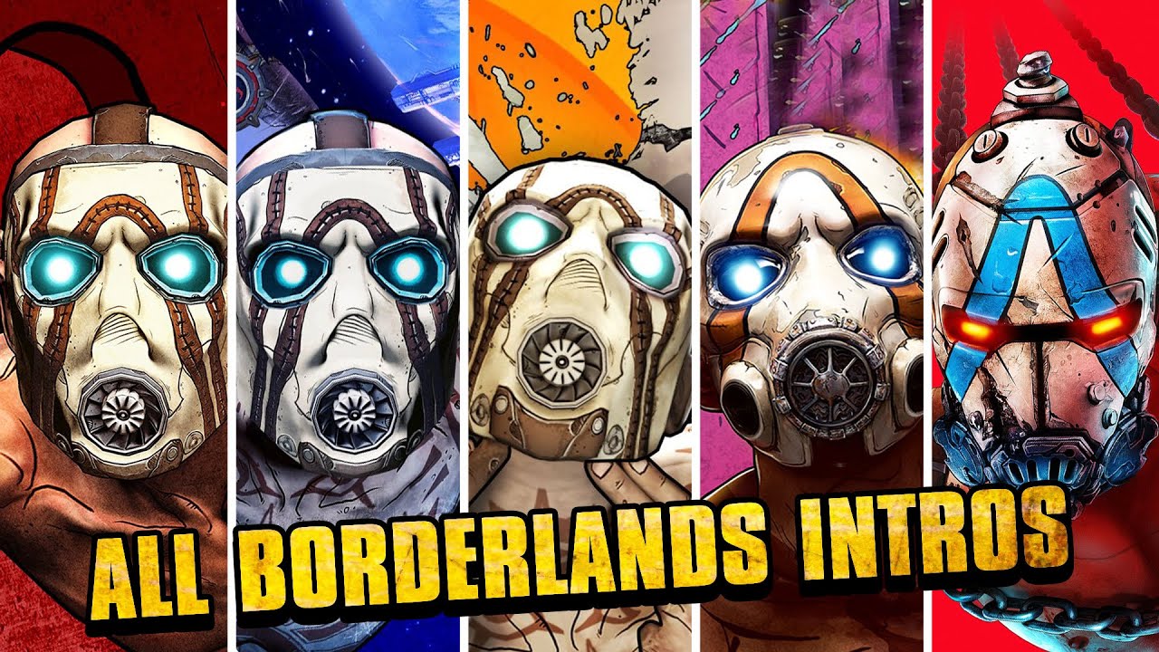 Borderlands - All Intros (1, Pre-Sequel, 2, 3 & 4) - YouTube