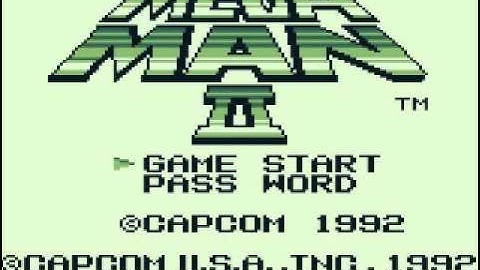 Mega Man 2 Game Boy- Stage Select (Better version)