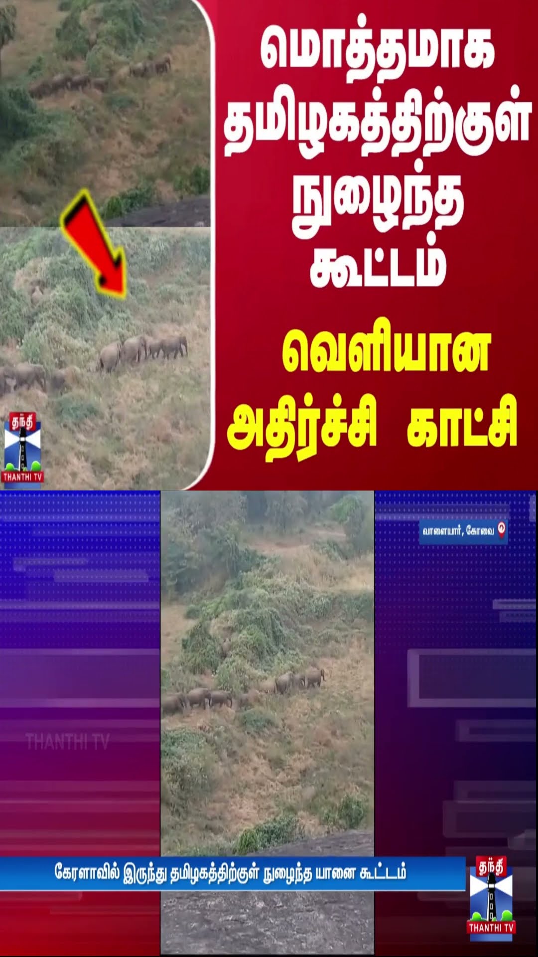 மொத்தமாக தமிழகத்திற்குள் நுழைந்த கூட்டம்.. வெளியான அதிர்ச்சி காட்சி