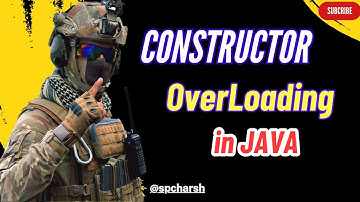 Mastering Constructor Overloading in Java || Guide with @spcharsh ||
