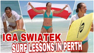 UPDATE: IGA SWIATEK SURF LESSONS IN PERTH
