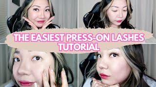 The Easiest Press-On Lashes Tutorial at Home with KISS imPRESS Lash Kit