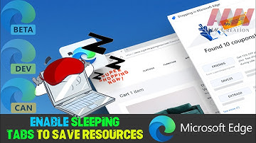 How to Enable Sleeping Tabs to Save Resources on Microsoft Edge