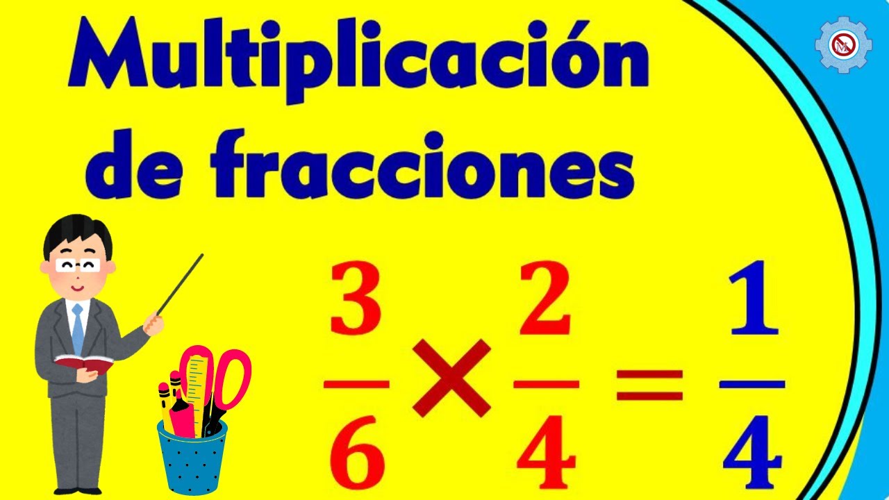 Multiplicación de Fracciones con diferente denominador - YouTube