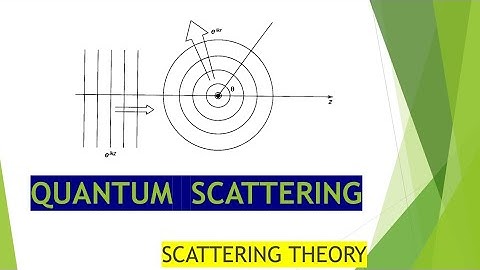 Quantum Scattering|Scattering Theory
