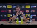 Josh King press conference vs Adelaide 36ers - Playoffs Game 1, NBL26